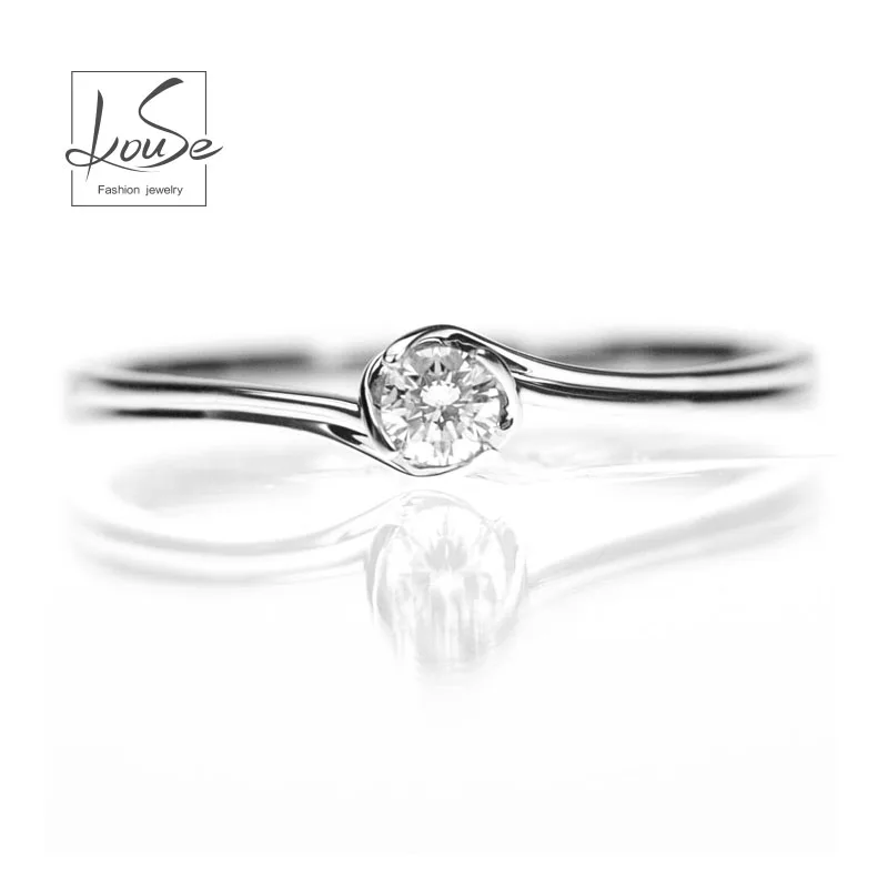

Pt950 Diamond Ladies ring can bring you an avant-garde and elegant attitude to life