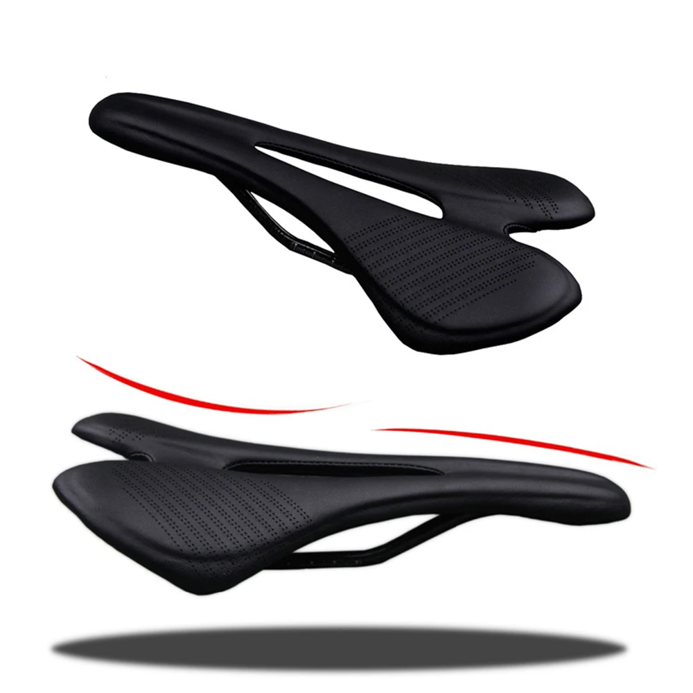 Carbon Fiber Bicycle Saddle Racing Sports MTB Mountain Bike Cycling Seat Cushion