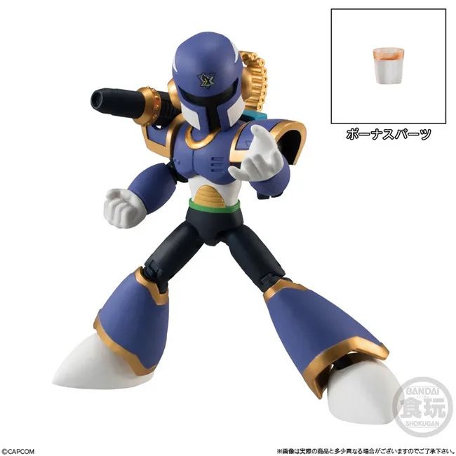 WSTXBD Bandai 5 шт./компл. Mega Man Rockman Protoman X 66 Action 2 VAVA Brinquedos игрушки Фигурки Модель Куклы