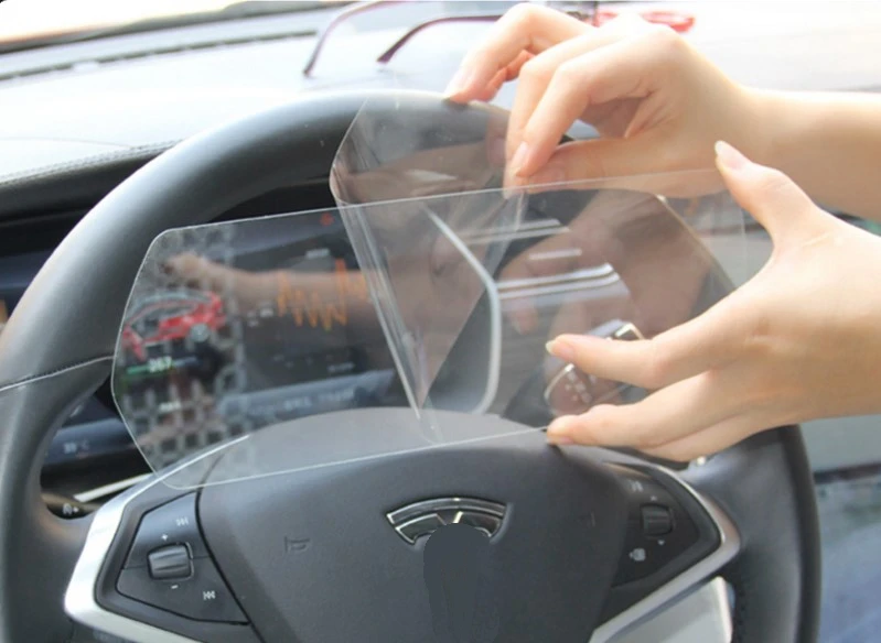 Us 19 97 33 Off Car Dashboard Tempered Glass Screen Protective Film Sticker Guard For Tesla Model X Model S 2016 2017 In Interior Mouldings From