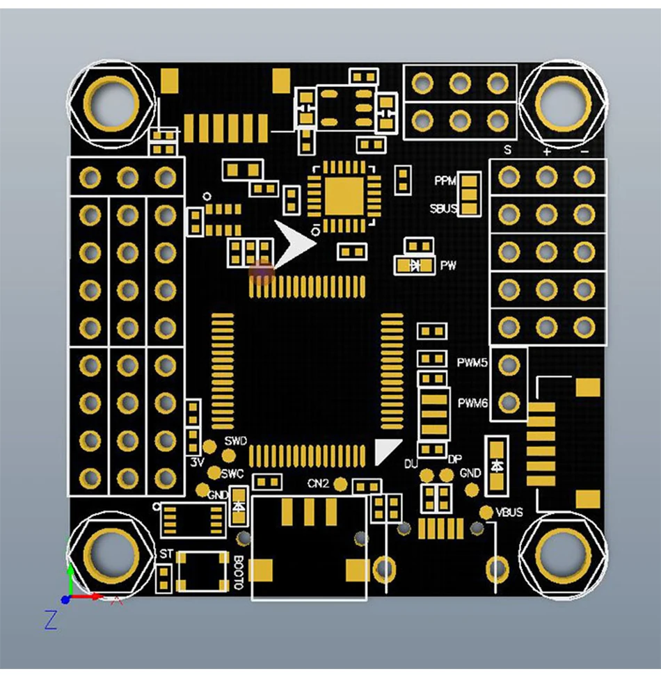 F4 V3 Pro плата контроллера полета Betaflight встроенный барометр OSD TF слот для FPV квадрокоптера