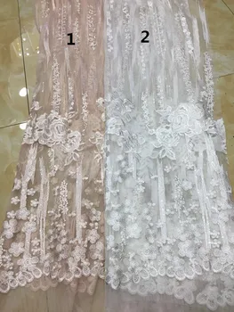 

Tulle Fabric SYJ-1111 For Dress Wholesale And Retail embroidered lace in Switzerland 5yard/lot tulle Lace Fabric