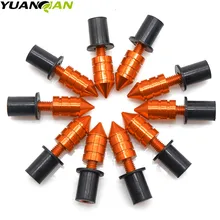 Universal Motorcycle Windscreen Spike M5 Bolts Well Nuts For YAMAHA NMAX 155 125 NMAX155 NMAX125 N-MAX 155 125 2015-2017 for yamaha nmax 155 125 nmax155 nmax125 n max n max 155 125 motorcycle cnc adjustable folding extendable brake clutch levers