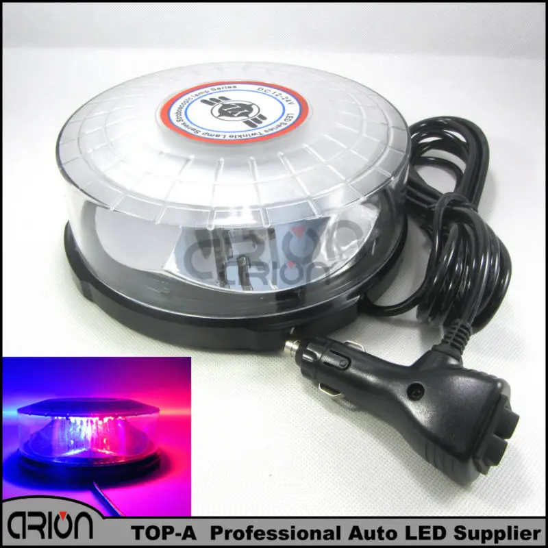New 24 led Police strobe lights super bright vehicle flash lamp car