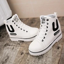 2016 Fashion Women Boots Round Toe Ankle Snow Boots Slip-On Fashion Shoes Black Beige Free Shipping