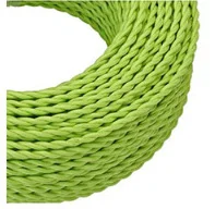 fio de corda elétrica fio flexível de tecido de seda