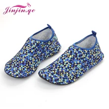 

Jinjin.QC Hello Summer Unisex Outdoor Swimming Water Shoes Men And Women Beach Shoes Adult Flat Soft Walking Yoga Wading Shoes