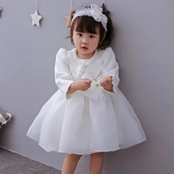 

Baby Girl Dresses with Jacket Bow Baby Vestido 2020 Party Wear Infant Toddler Baby Girls Clothes Set for 0 to 24 Month RBF174009
