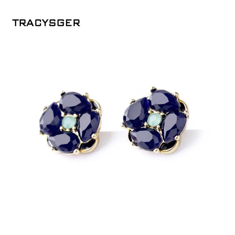 

AB-ed00902 /TRACYSGER/flower earrings