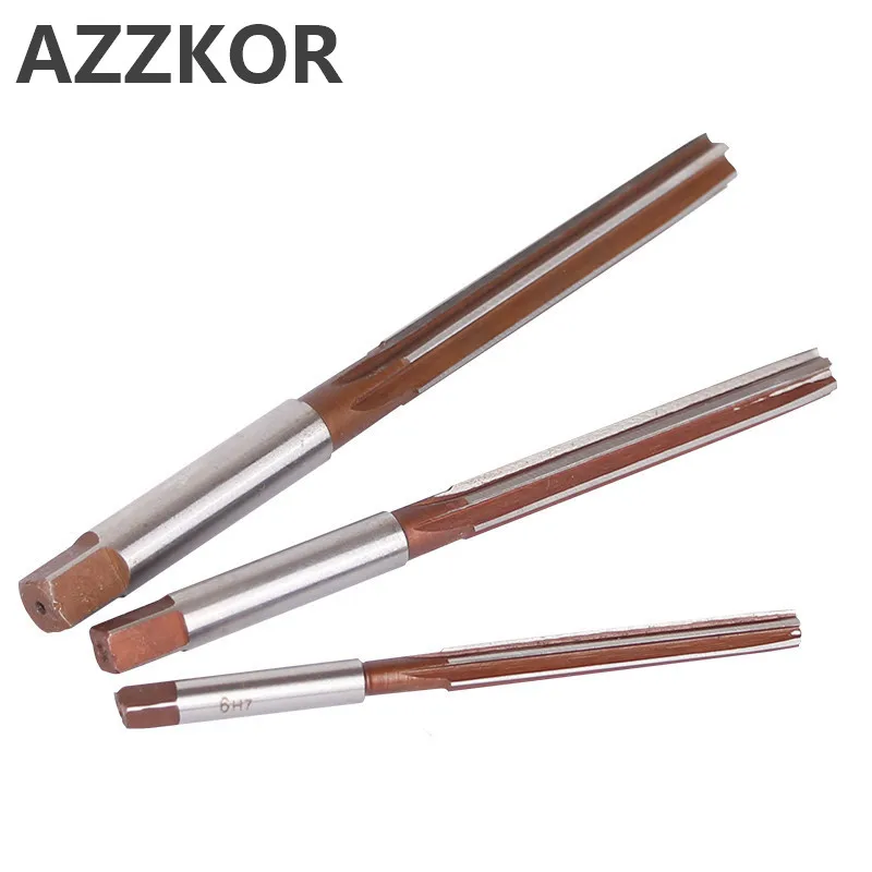 2mm-16mm Straight Shank D4 HSS Reamer Chucking Engineering Milling Cutter Tool 3mm/4mm/5mm/6mm/8mm/10mm/12mm/14m 6 Flutes HSS 2