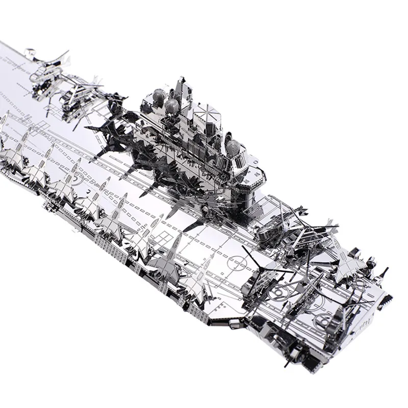 Piececool DIY 3D Liaoning CV 16 Air craft Carrier металлические Пазлы сборные модели наборы