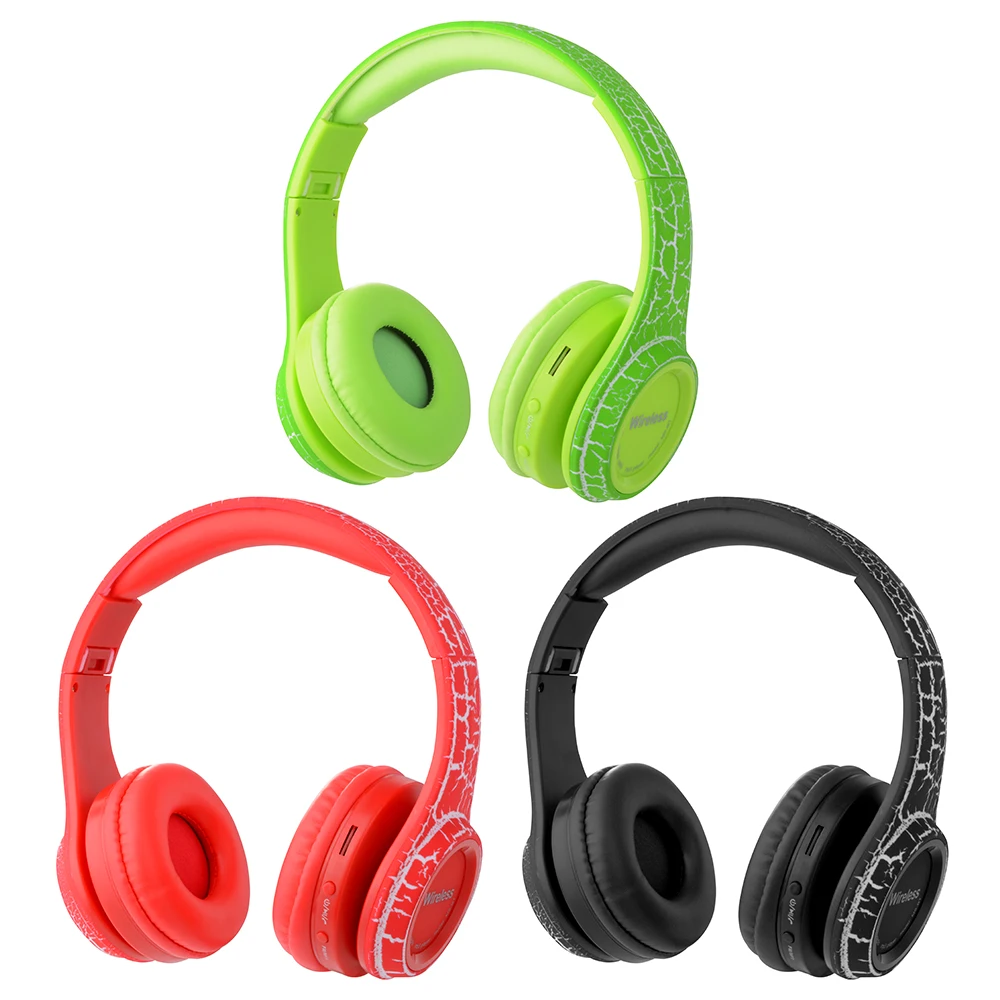 

XCSOURCE MS-BT Wireless Bluetooth Headphones with Built-in Microphone Support TF Card FM Stereo Radio TH454-TH456-7