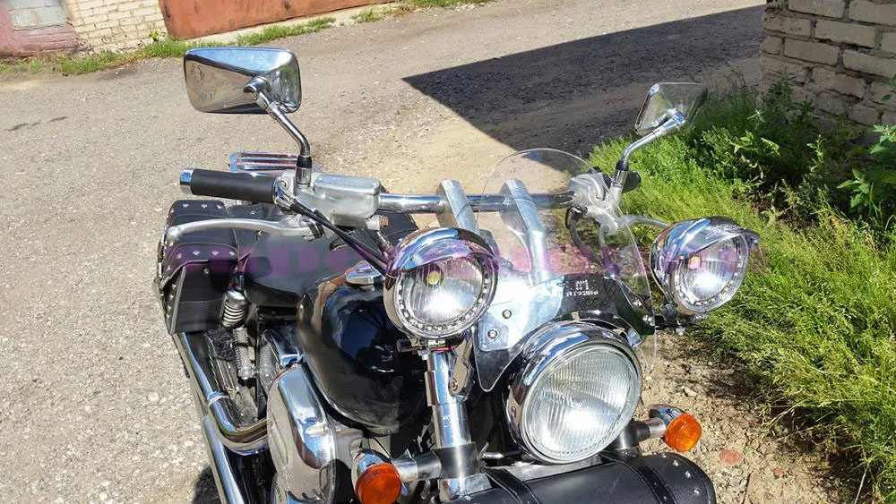 Для Honda Shadow VLX 600 Deluxe VT600C VT600CD VT600CD2 велосипед мотоцикл лобовое стекло/ветровое стекло