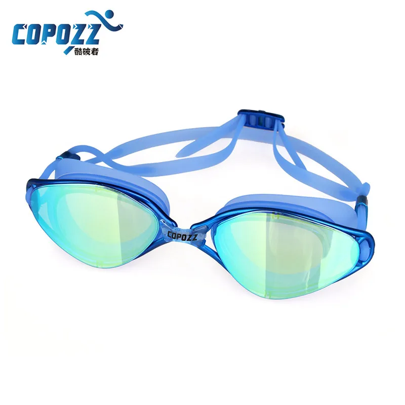 Мода 1 шт. Professional swim ming очки для мужчин женщин анти-туман Анти-УФ легкие очки для плавания зеркальное покрытие прозрачная Мода Прохладный