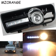 Car Daytime Running Lights & Fog Lamp For VW GOLF 4 MK4 1997-2006 GTI 2005-2008 LED Front Lower Side Bumper Grille With LED DRL Car Daytime Running Lights & Fog Lamp For VW GOLF 4 MK4 1997-2006 GTI 2005-2008 LED Front Lower Side Bumper Grille With LED DRL