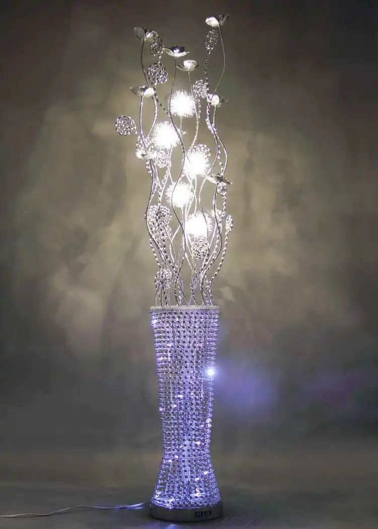 Online kopen wholesale zilver vloerlamp uit china zilver vloerlamp ...