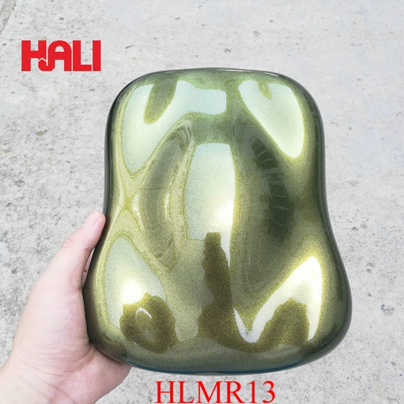 Зеркало Хамелеон пигмент порошок хромового пигмента, товар: HLMR11, цвет: золото/желтый/фиолетовый, 1 лот = 1 грамм