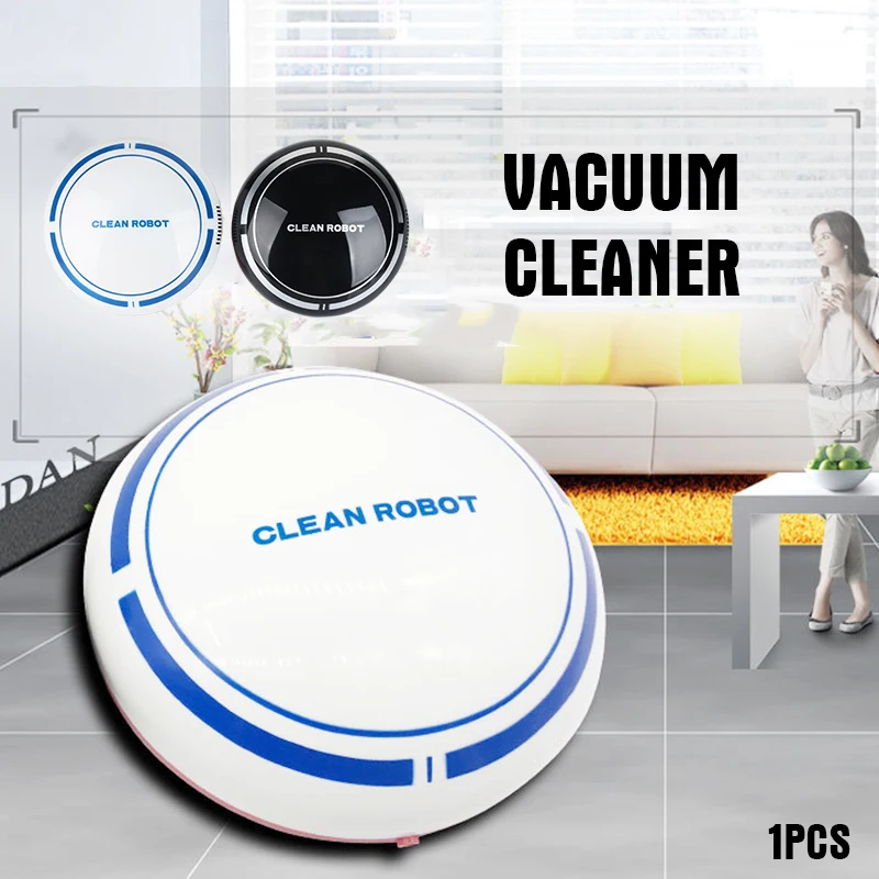 

Smart Vacuum Cleaner Auto Cleaning Robot with Batteries Automatic Sweeper Home Cleaning Household Floor Sweeper Home Mopping