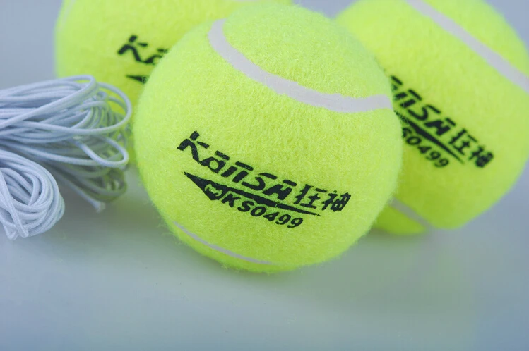 5pcs/Set with Elastic Rope Tennis Trainer Single Training Durable Balls Tool Partner for Beginner