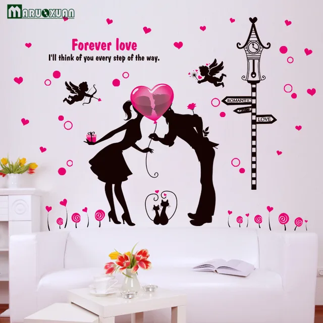 94 Gambar Kartun Romantis Pasangan HD