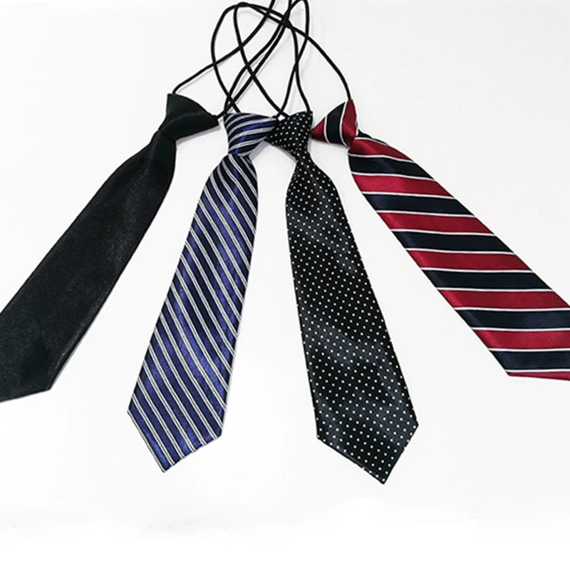Lictar полосы плед печати шеи галстук для школы для мальчиков Для детей для Свадебная вечеринка Аксессуары для галстуков эластичные новая