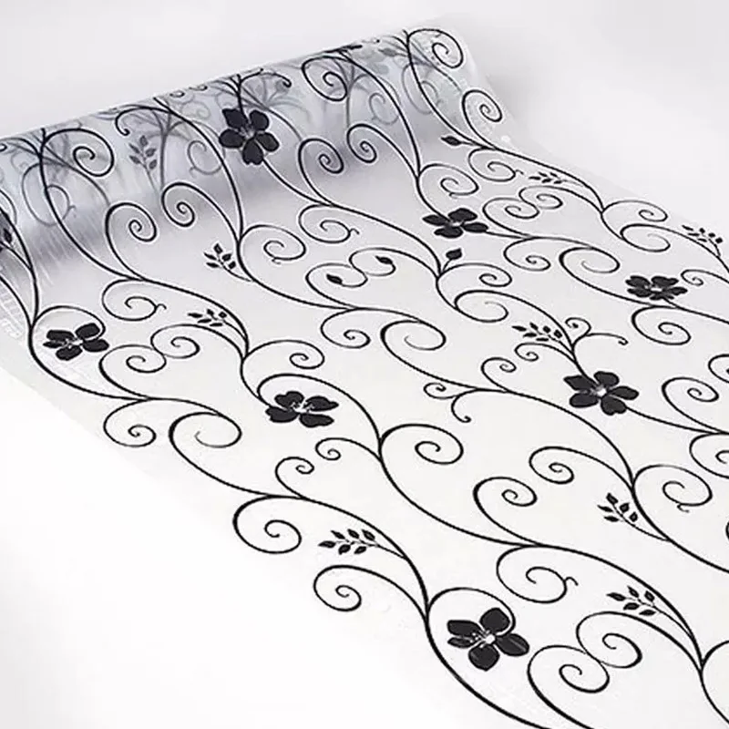 

BALLE Window Film Waterproof PVC Frosted Glass Sticker 100cmX60cm Window Film for Decorative Home/Kitchen/Balcony