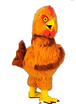 

Hen Costume Mascot Costume for adults christmas Halloween Outfit Fancy Dress Suit Free Shipping real picture2019New