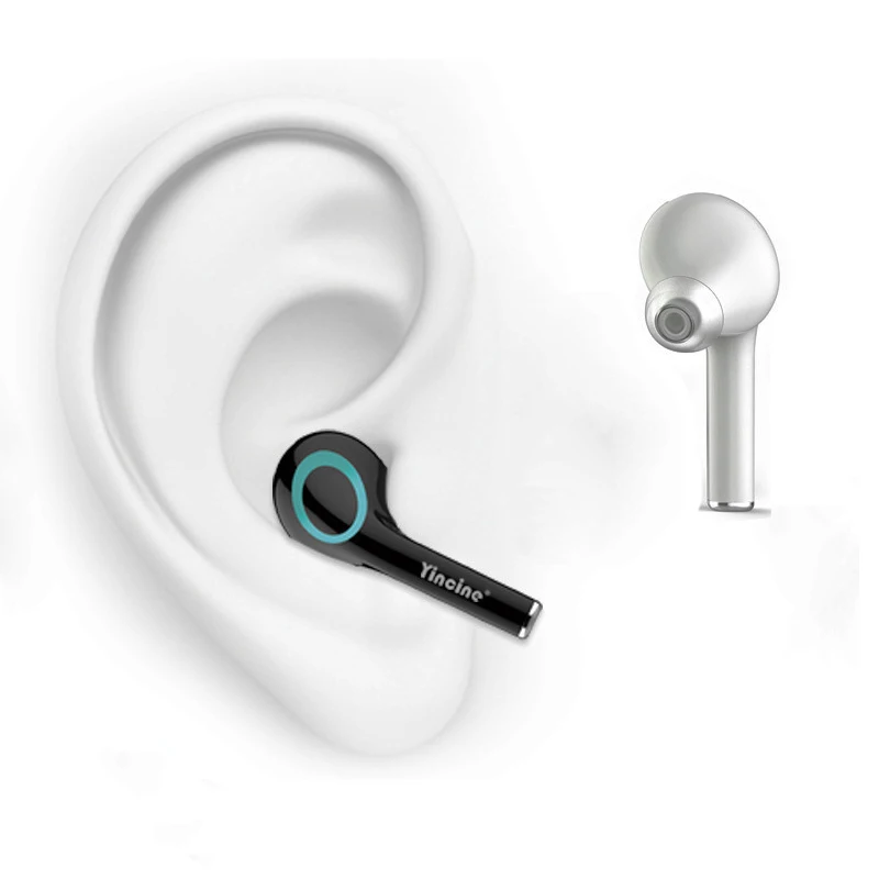 

New Light Luxury I17 TWS Single Ear Wireless Bluetooth Mini In-ear Stereo Wireless Earphones with Mic for Iphone All SmartPhone