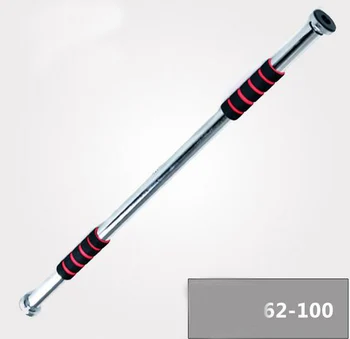 

62-100cm Adjustable Professional fitness bar Door Horizontal Bar with Non-slip foam