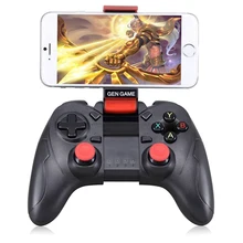 10 шт./лот Унив. игровой S6 геймпад Беспроводной Bluetooth 3,0 игровой контроллер Джойстик для iPhone iPad samsung huawei ТВ коробка
