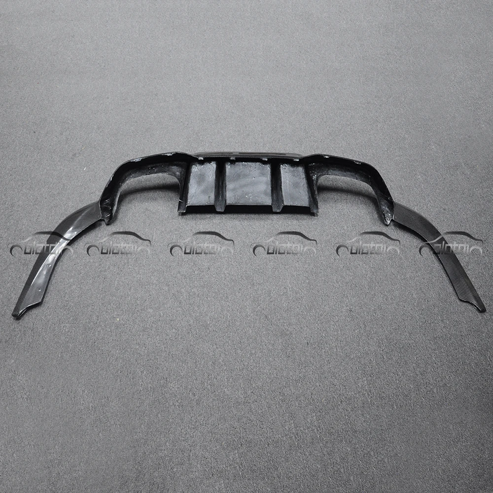 Для Vorsteiner Стильный автомобильный Стайлинг из настоящего углеродного волокна задний бампер для губ спойлер, диффузор для BMW F87 M2