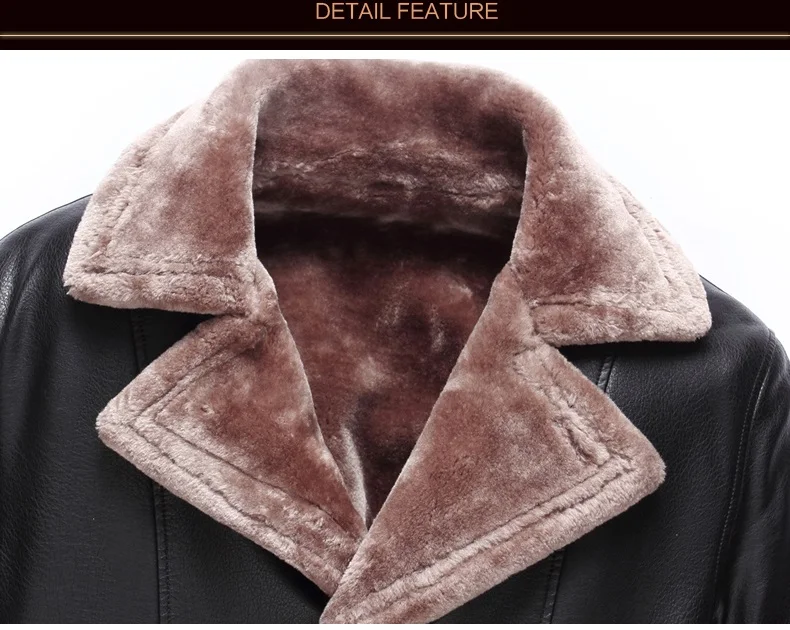 2018 зимние кожаные куртки Для мужчин модные пальто из искусственного меха Мужской Повседневная мотоциклетная кожаная куртка утепленная