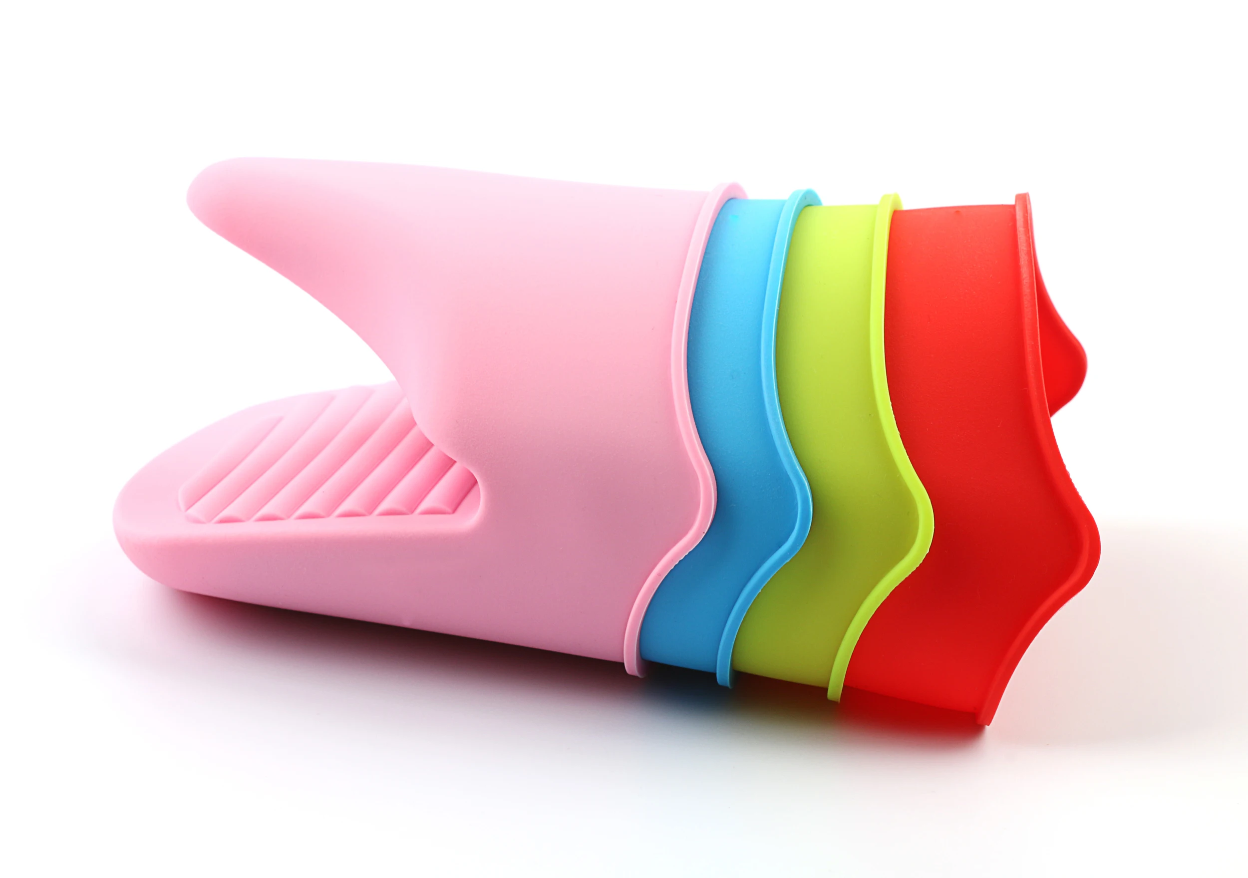 

1Pcs Silicone Heat Resistant Gloves Clips Insulation Non Stick Anti-slip Pot Bowel Holder Clip Cooking Baking Oven Mitts