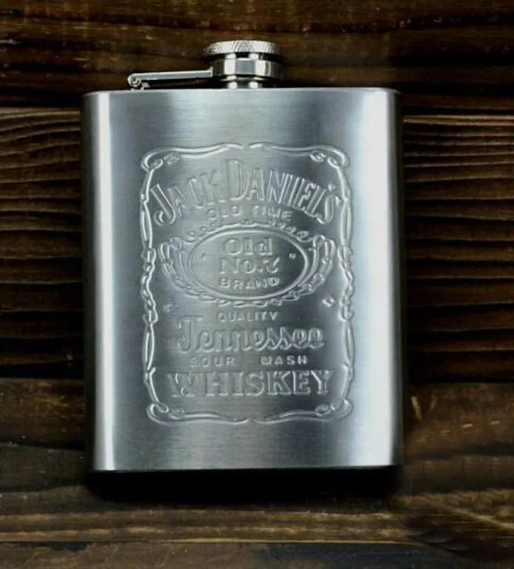 20pcs/lot New Arrival Portable Stainless Steel 7oz Hip Flasks Drinkware