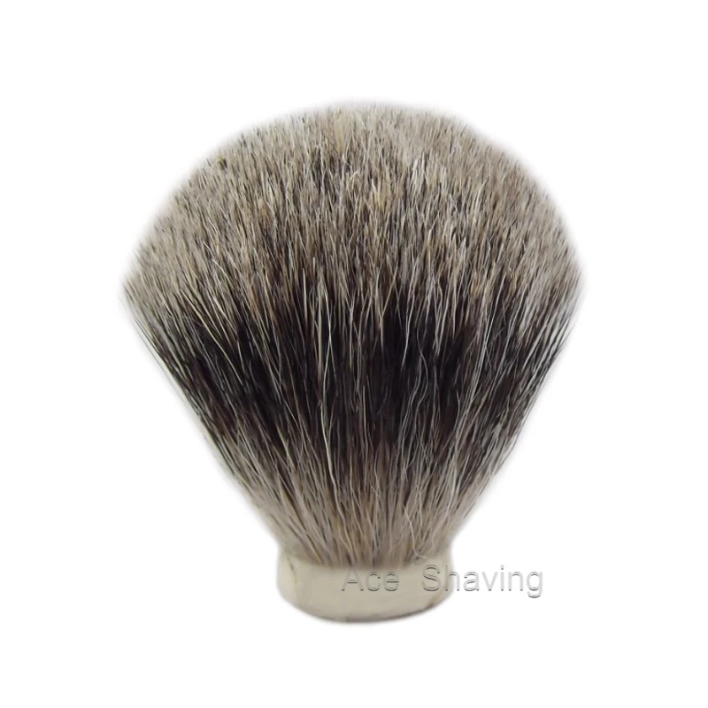 Pure Badger Hair Barber Brush Knot Base Size 20/21/22/24.5/26mm Man Wet Shaving Grooming Tool