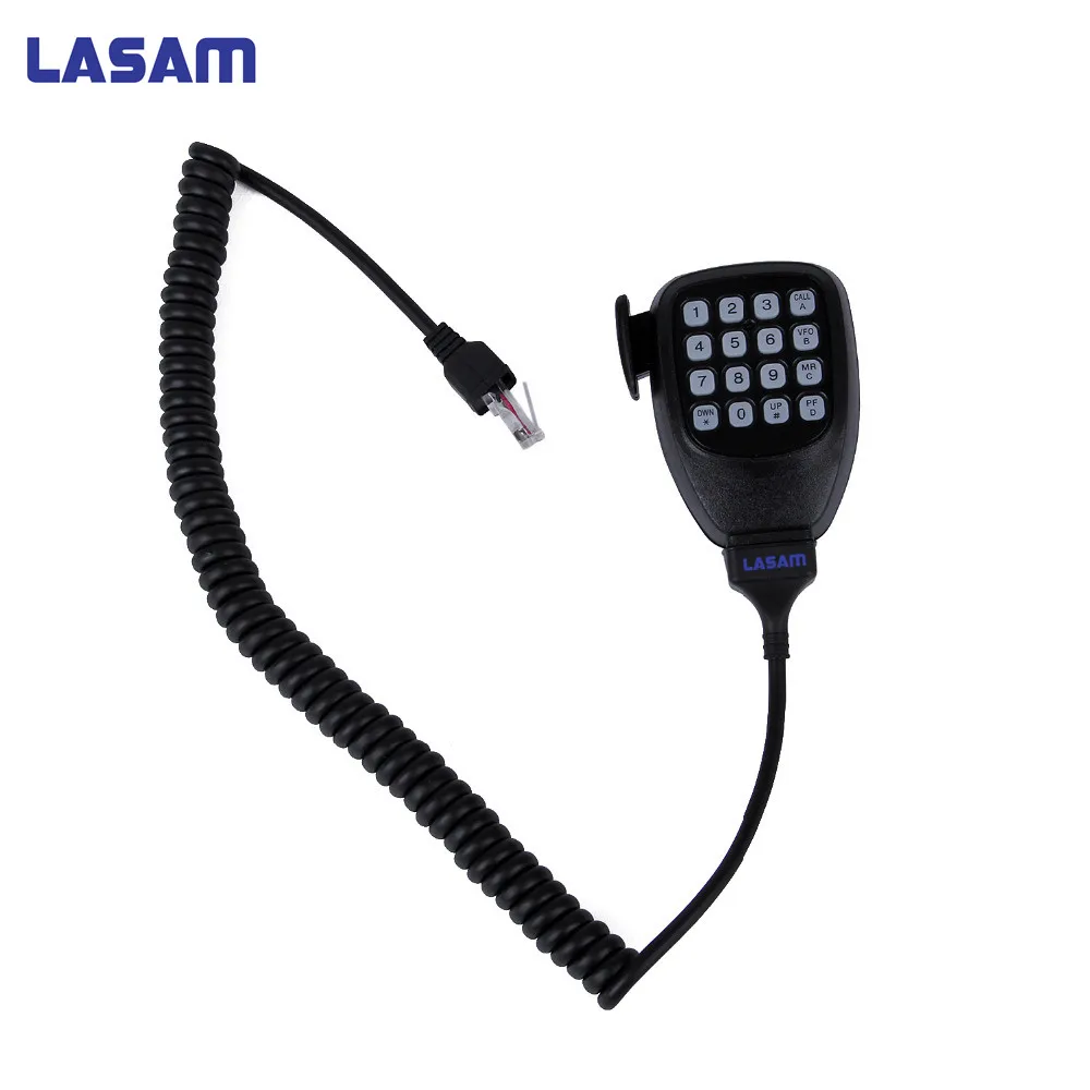 

LASAM for kenwood TM481,TM281,New Microphone speaker 8 pins TM471,TM271,TK868G,TK8108 etc car vehicle basic radios