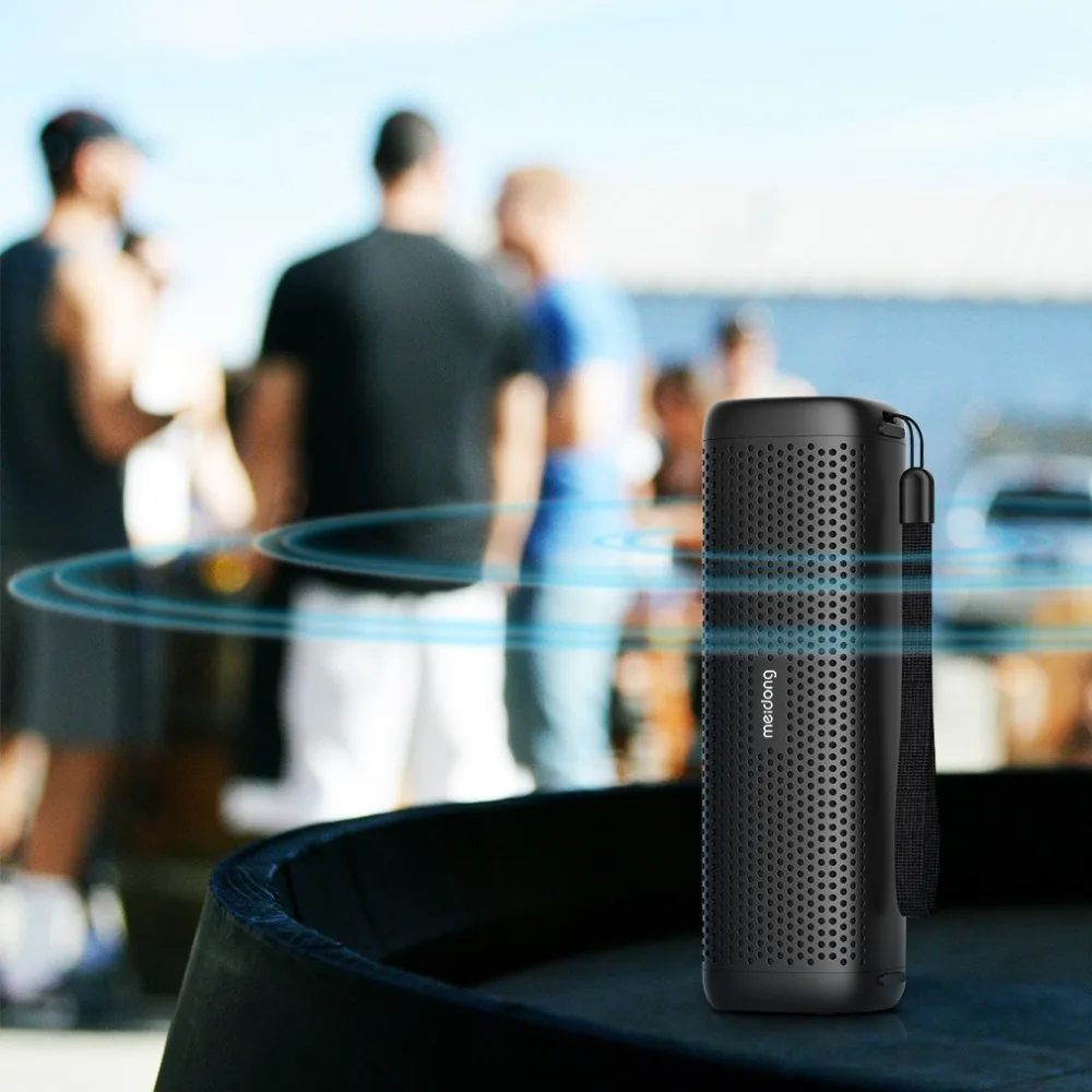 Оригинальный Meidong MD 6110 Портативный беспроводной Bluetooth динамик стерео 15 Вт TF