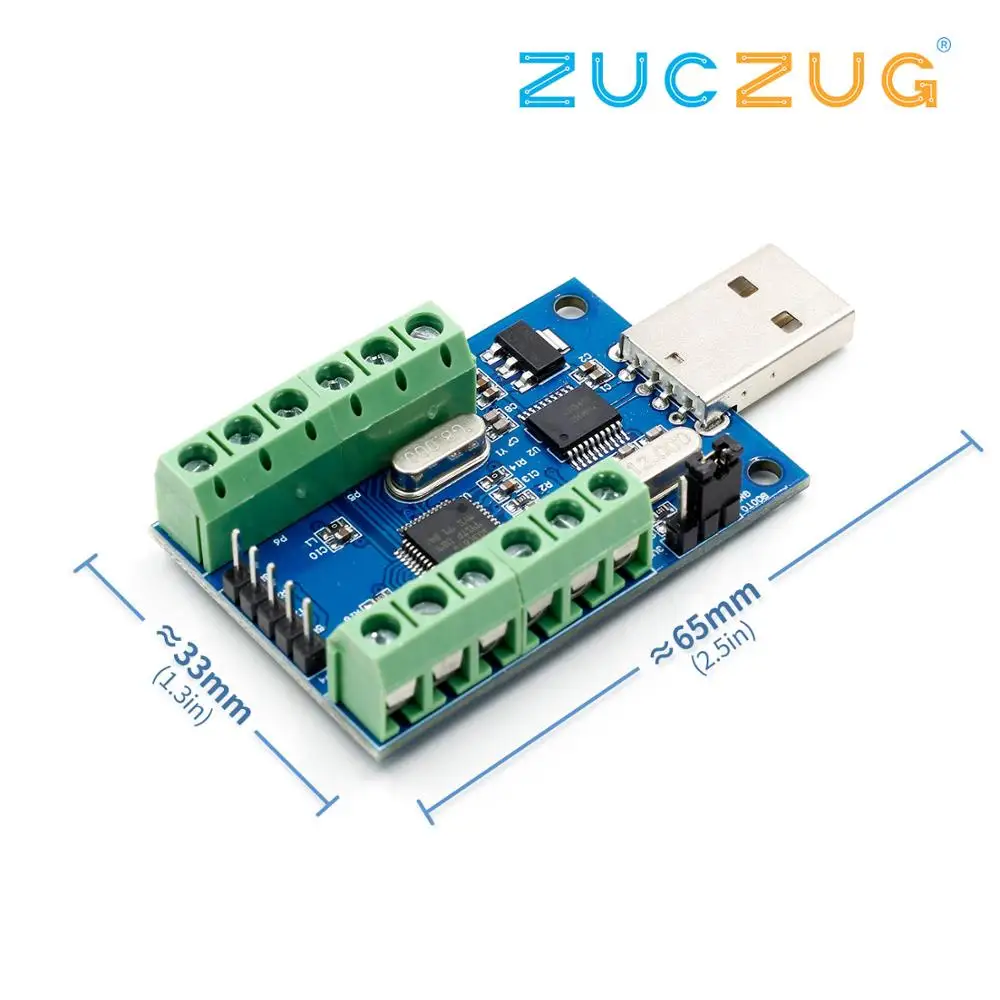 USB Interface 10 Channel 12Bit AD Sampling Data Acquisition STM32