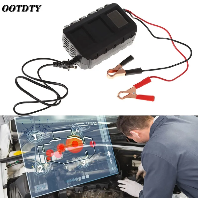 

OOTDTY Intelligent 20A Automobile Battery Lead Acid Battery Charger Car Motorcycle US/EU