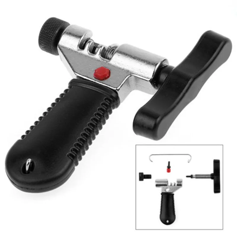 

Chain Breaker Spliter Chain Tool with Hook Heat Treatment Chain Removal Install Cutter Splitter Portable Tool for 7 8 9 Chain