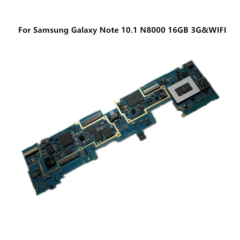 

Full Working Original Unlocked For Samsung Galaxy Note 10.1 N8000 16GB 3G&WIFI Motherboard Logic Mother Circuit Board