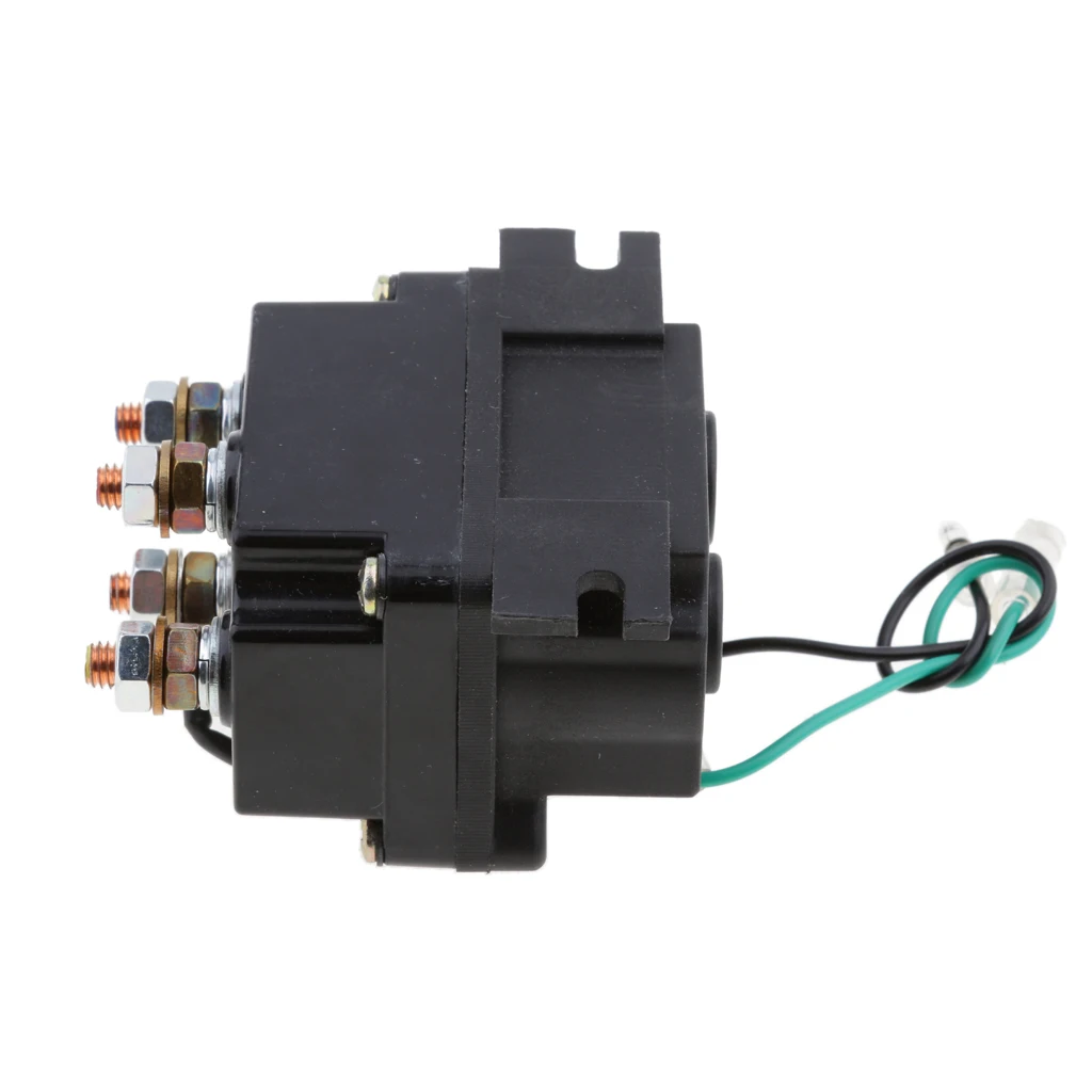 12V 500A Winch Solenoid Contactor Relay For 9500lbs-17000lbs ATV UTV 4WD 4x4 Winches Replacement 80mm*7.5mm*40.5mm