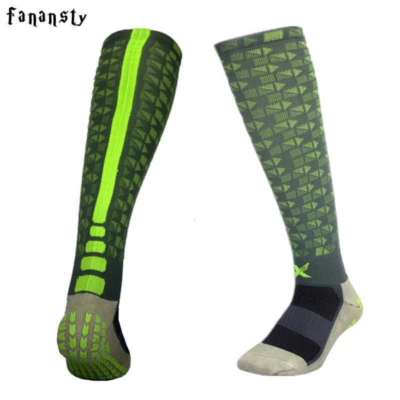 Men Soccer Socks Non slip Sport Socks Football Socks Ankle Leg Shin