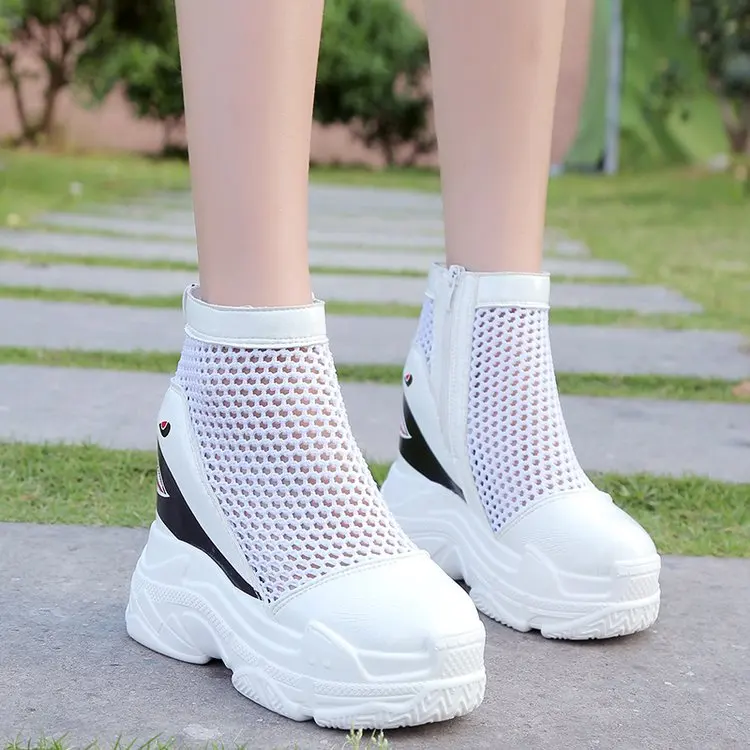 12cm Women Sandals 2019 Summer Hidden Heel Gladiator Sandals For Woman Fashion Hollow Out Chunky Sandal Women Summer Beach Shoes 12cm Women Sandals 2019 Summer Hidden Heel Gladiator Sandals For Woman Fashion Hollow Out Chunky Sandal Women Summer Beach Shoes