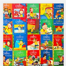 Новые 20 книг/набор Caillou классическое Североамериканское образование родители-ребенок чтение картинки книга английская история книга для детей подарок