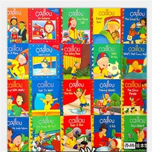 New 20 books/set Caillou Classical North American education parents child reading picture book English story book for kids gift