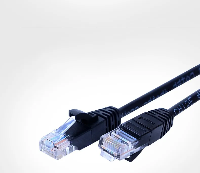 1 м черный цвет 350 МГц snagless Cat5e UTP Ethernet кабель категория 5e патч-корд/литой 8P8C RJ45