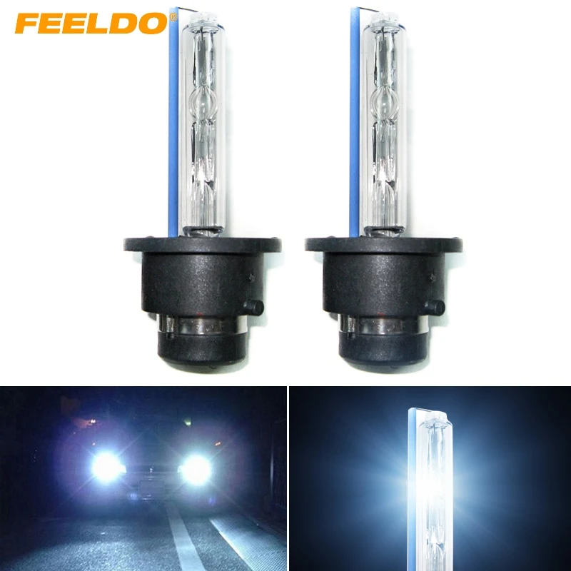 FEELDO 2X 35 Вт D2S/D2R/D2C Xenon HID фары противотуманные лампы 4300K-12000K # HQ1539 | Автомобили и