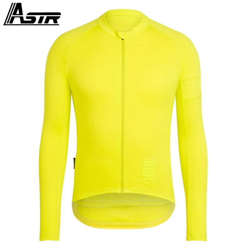 2017 AOSTER Men's Cycling Jersey Long Sleeve Breathable and Quick Dry Road Bike Jerseys Wear Bicycle Clothes Cycle Clothing | Спорт и