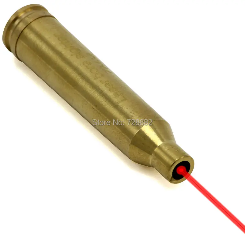 Buy 7mm REM MAG Red Laser Cartridge Bore Sight Copper